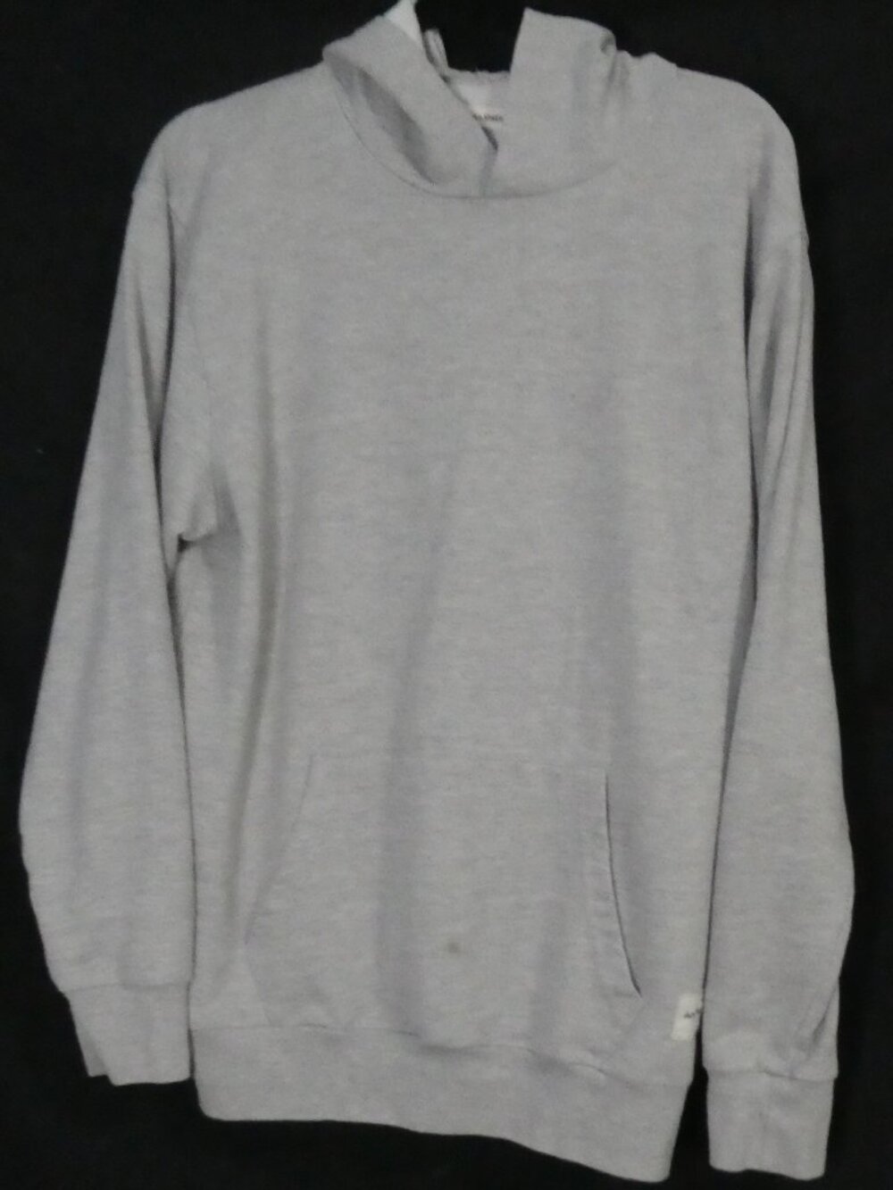 JACK & JONES Grey Pullover Hoodie Sweatshirt Men's Large